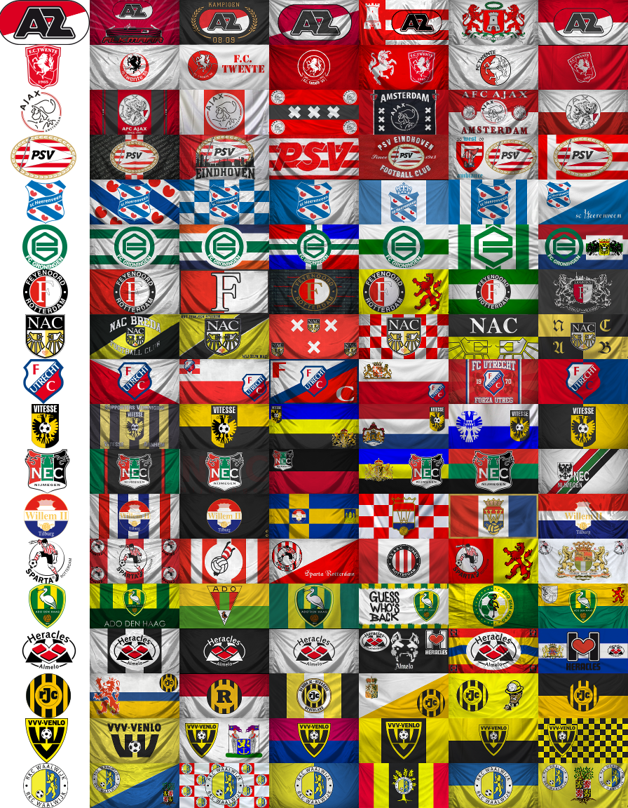 Niederlande Flaggen